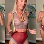 Vicky Stark Nude Costume Try On Leaked Video - Famous Internet Girls