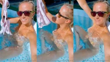 Vicky Stark Nude Hot Tub Video Leaked - Famous Internet Girls