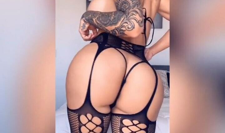 Sevannah Rehm Teasing In Black Lingerie Onlyfans Video