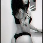 Malu Trevejo Black Lingerie Onlyfans Leak