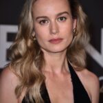 Brie Larson Displays Her Cleavage at the Celine Fall/Winter 2023 Fashion Show (20 Photos)