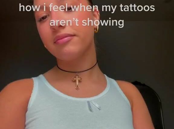 Mackenzie Ziegler Shows Off Her Pokies in a White Tank Top (6 Pics + Video)