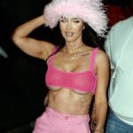 Braless Megan Fox Stuns in Pink While Partying in Miami (9 New Photos)