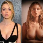 Sydney Sweeney Sexy & Topless (1 Collage Photo)