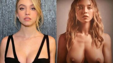 Sydney Sweeney Sexy & Topless (1 Collage Photo)