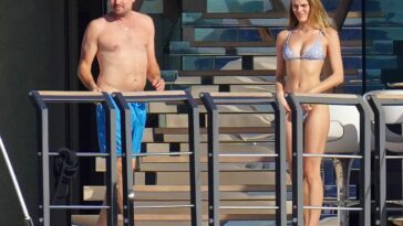 Madison Headrick & Leonardo DiCaprio Enjoy Their Winter Vacation in Saint Barthélemy (34 Photos)