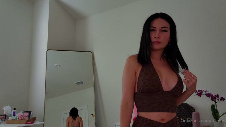 Alinity Nude Nipple Slip Top Strip PPV Onlyfans Video Leaked