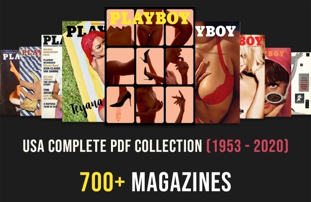 Playboy Finally Did It! Download The Complete Playboy Digital Magazine Collection (1953 - 2020)