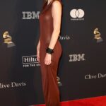 Charlotte Lawrence Shows Off Her Nude Tits at the Pre-Grammy Party (16 Photos)