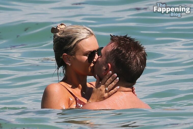 Emmy Medders & Chase Chrisley Hit the Beach in Miami (8 Photos)