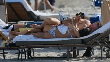 Jessica Ledon is Spotted Cuddling David Guetta on Valentine’s Day (34 Photos)