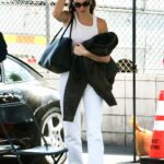 Kendal Jenner is Seen Arriving at The Republic to Meet the Biebers for Lunch (7 Photos)