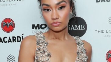 Leigh-Anne Pinnock Flashes Her Areolas at the Warner Brit After Party in London (15 Photos)