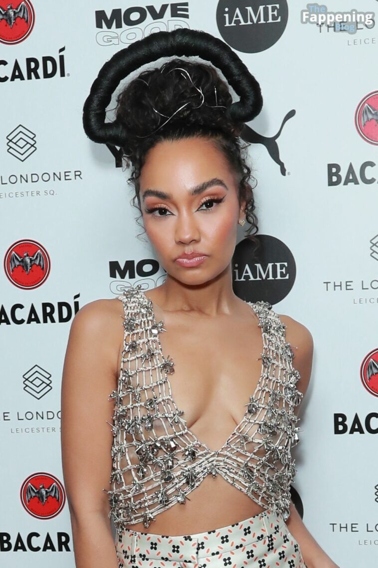 Leigh-Anne Pinnock Flashes Her Areolas at the Warner Brit After Party in London (15 Photos)