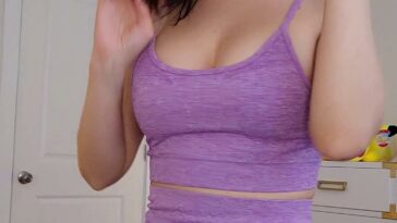 Alinity Gym Leggings Striptease Onlyfans Video Leaked