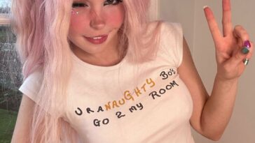 Belle Delphine Nude Naughty Wet T-Shirt Onlyfans Set Leaked