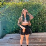 Charli D'Amelio Sexy Cheerleader Mini Skirt Set Leaked