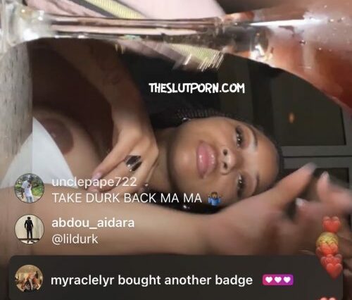 India Royale Nude Tits Nip Slip Live (Lil Durk Ex-Fiance)