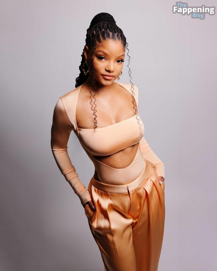 Halle Bailey Looks Hot in a New Shoot for KCA (5 Photos)