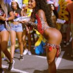 Qimmah Russo is Seen in St. Lucia with Friends to Celebrate Carnival (9 Photos)