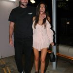 Samie Elishi & Tom Clare Share a Kiss on a Night Out in Manchester (16 Photos)