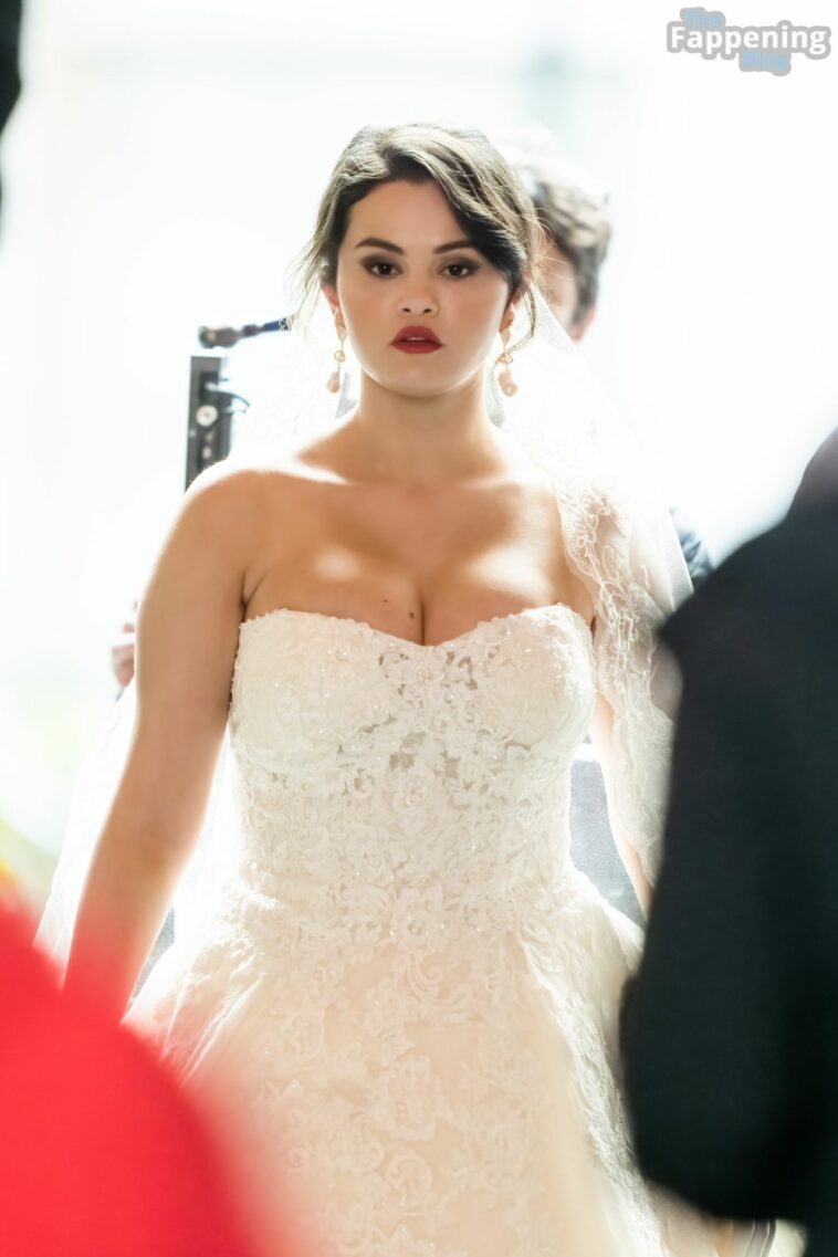 Selena Gomez is Spotted Filming a Wedding Scene For “Only Murders in The Building” in NYC (137 Photos)