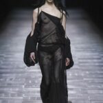 So Ra Choi Flashes Her Nude Tit at the Ann Demeulemeester Show in Paris (4 Photos)
