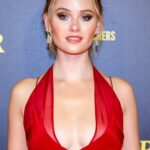 Virginia Gardner Looks Hot in a Red Dress at the Premiere of “Beautiful Disaster” in Amsterdam (56 Photos)