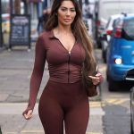 Chloe Ferry Puts on a Busty Display Heading Into a Salon in Newcastle (7 Photos)