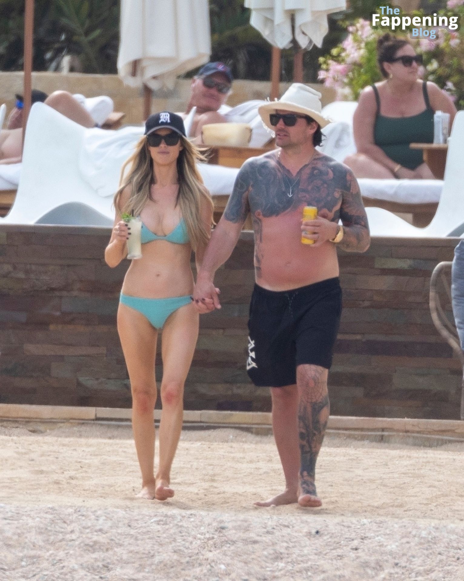 Christina Hall & Joshua Hall Soak Up the Sun on Beach Getaway in Los Cabos (31 Photos)