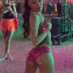 Coi Leray Displays Her Sexy Butt & Tits While Enjoying the Neon Carnival Party (8 Photos + Video)