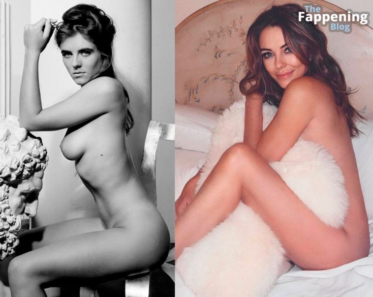 Elizabeth Hurley Nude & Sexy (6 Collage Photos)