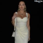 Georgia Harrison Displays Her Sexy Figure in a White Dress (11 Photos)
