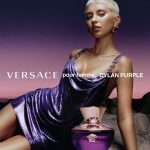 Iris Law Looks Sexy in a Hot Versace Dylan Purple Shoot (5 Photos + Video)