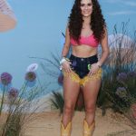 Madison Pettis Steals the Show at 2023 Revolve Fest and Flauns Braless Rack and Killer Stems (11 Photos + Video)