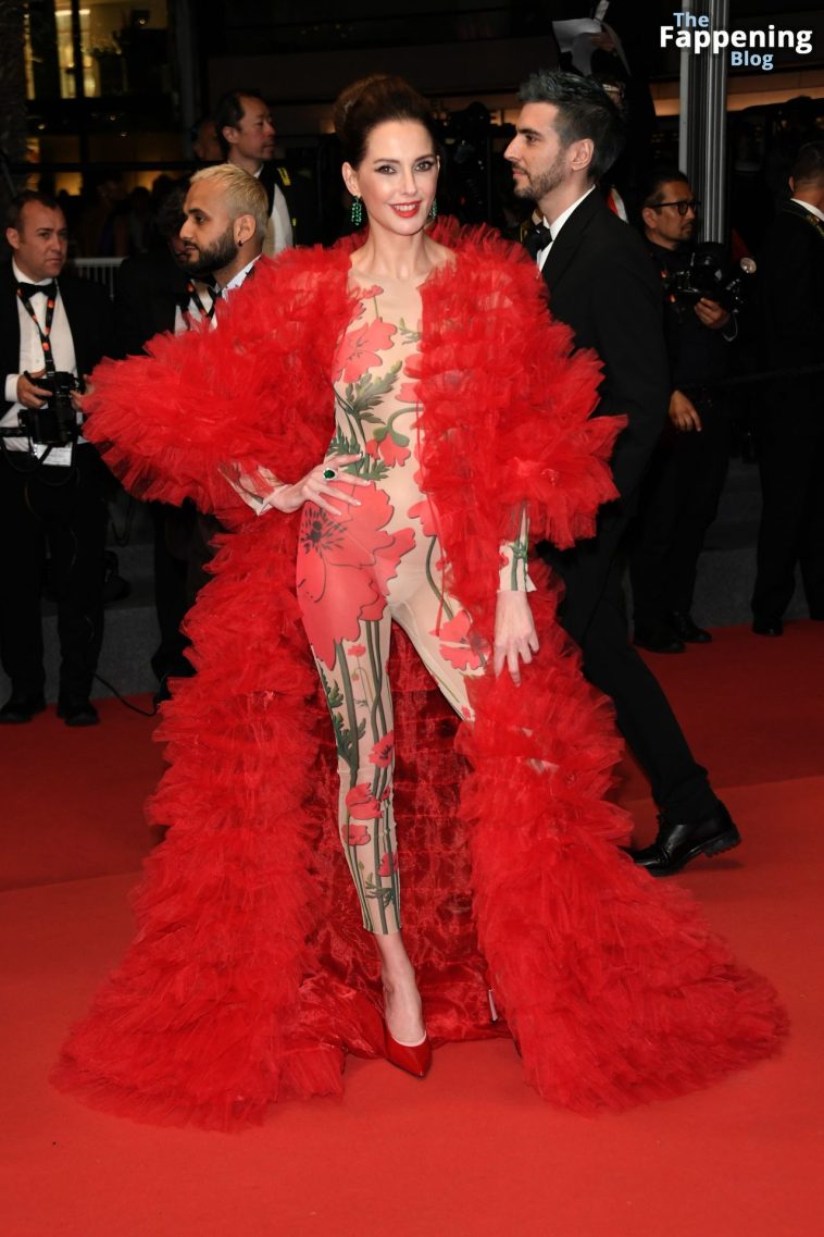 Frederique Bel Flashes Her Nude Breasts at the 76th annual Cannes Film Festival (46 Photos)