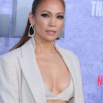 Jennifer Lopez Displays Her Sexy Boobs at “The Mother” Premiere in LA (150 Photos)