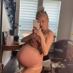 Pregnant Caroline Vreeland Poses Topless (1 Photo)