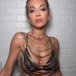 Rita Ora Displays Her Sexy Tits in a Sheer Bra in NYC (13 Photos)