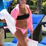 Coleen Rooney Shows Off Her Bikini Body After Enjoying a Dip in Her Hotel Pool in Ft. Lauderdale (Photos)