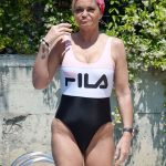 Danniella Westbrook is Pictured Rocking a Fila Swimsuit in Turkey (30 Photos)