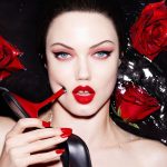 Lindsey Wixson Promotes a New Sergio Rossi Campaign (9 Photos + Video)