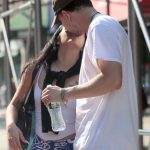 Lourdes Leon Shares a Kiss With Jonathan Puglia After Doing a Sale Garage in NYC (121 Photos)