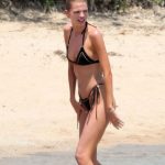 Stella Maxwell Flaunts Her Sexy Bikini Body on the Beach (31 Photos)