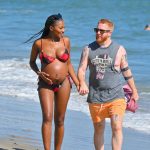 Chyna Mills & Neil Jones Cool Down with a Beachside Walk in Malibu (35 Photos)