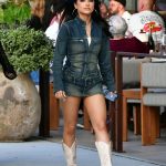 Leggy Becky G is Seen Out For Dinner At Hotspot Juliet (26 Photos)