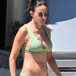 Demi Moore is Chic in a Black Swimsuit as She Continues Her Greek Vacation (47 Photos)