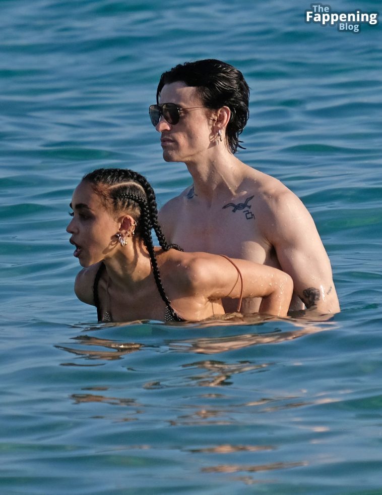 FKA Twigs Shows Off Her Sensational Curves as She Hits the Beach in Ibiza with Jordan Hemingway (99 Photos)