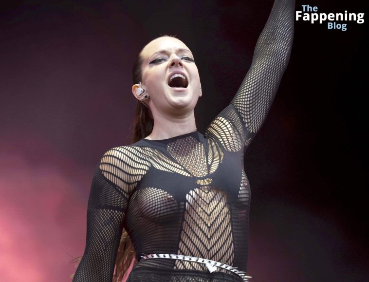 Tove Lo Flashes Her Nude Tits on Stage at the Way Out West Festival (11 Photos)