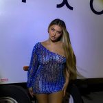 Sofia Jamora Stuns in a See-Through Dress (5 Photos)